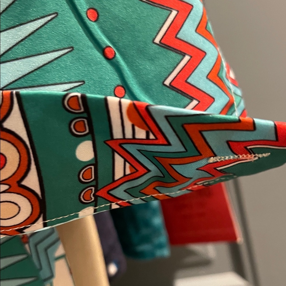 Multicolor Geometric Pattern Dress - Picture 7 of 12